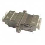 LC SM Duplex Metal Fiber Optic Adapter