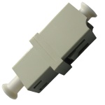 LC MM Sinplex Plastic Fiber Optic Adapter
