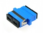 SC SM Duplex Plastic Fiber Optic Adapter