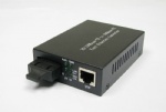 10-100Base Duplex SM ST Media Converter to RJ45 20KM