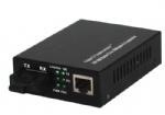 10-100Base Duplex MM ST Media Converter to RJ45 2KM