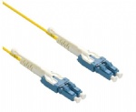 LC UPC Unitboot SM Duplex fiber patch cord OS2 with Pull-Push Tap